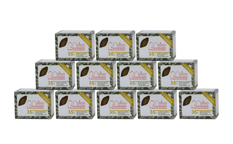 Savons d'Alep 35% huile de baie de laurier - Maison du Laurier