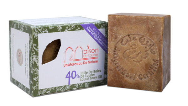 savon d'alep 40%