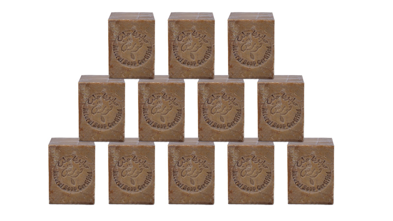 Aleppo Soap 200gr - 40% laurel berry oil ZERO WASTE - Lot de 12